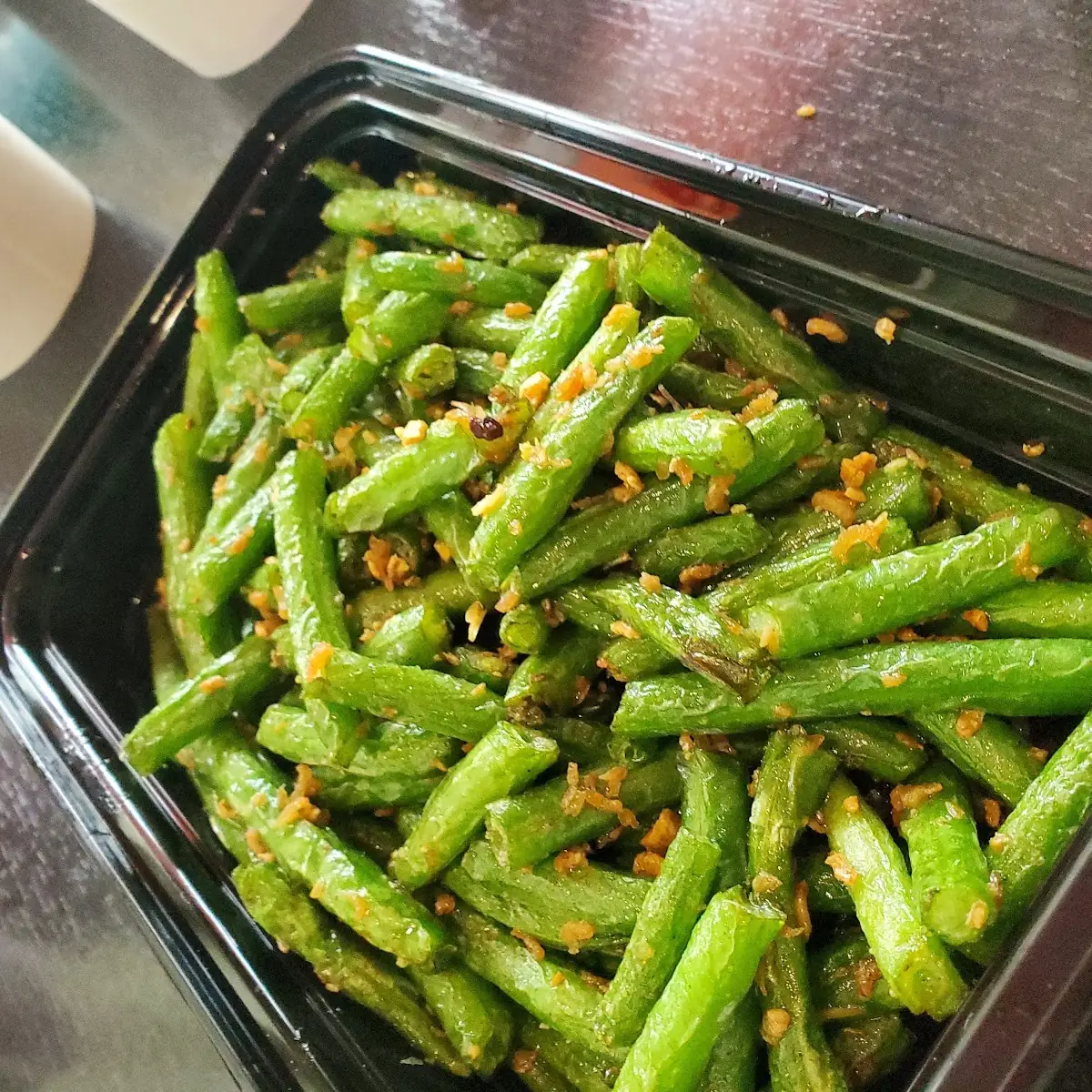 stir-fry garlic string beans 干煸四季豆